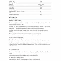 Ενεργειακό τζάκι μαντεμένιο δεξιά γωνία KRATKI AMELIA/P/BS/DECO 21KW / 200-250m2 -ΕΝΕΡΓΕΙΑΚΑ ΤΖΑΚΙΑ Εκπτώσεις kratki amelia p bs deco 21kw 200 250m2 1 3