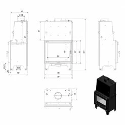 Ενεργειακό τζάκι καλοριφέρ κλειστού δοχείου KRATKI AQUARIO/A/18/PW/W 18KW / 150-180m2 -ΕΝΕΡΓΕΙΑΚΑ ΤΖΑΚΙΑ Εκπτώσεις kratki aquario a 18kw 100 180m2 acumotte 2