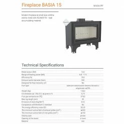 Ενεργειακό τζάκι αερόθερμο με επένδυση Acumotte KRATKI BASIA/PF 15KW /120-160m2 -ΕΝΕΡΓΕΙΑΚΑ ΤΖΑΚΙΑ Εκπτώσεις kratki basia 15kw 120 160m2 acumotte 4