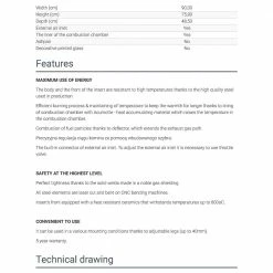 Ενεργειακό τζάκι αερόθερμο με επένδυση Acumotte KRATKI BASIA/PF 15KW /120-160m2 -ΕΝΕΡΓΕΙΑΚΑ ΤΖΑΚΙΑ Εκπτώσεις kratki basia 15kw 120 160m2 acumotte 5