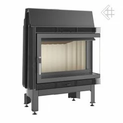 Ενεργειακό τζάκι αερόθερμο δεξιά γωνία KRATKI BLANKA/670/570/P/BS 12KW