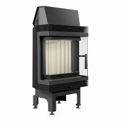 Ενεργειακό τζάκι αερόθερμο 3 όψεων KRATKI BLANKA 670/570/LP/BS 8 KW / 80-110m2