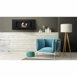 Εστία / Τζάκι βιοαιθανόλης τοίχου KRATKI DELTA2/CZARNY/TUV -ΕΝΕΡΓΕΙΑΚΑ ΤΖΑΚΙΑ Εκπτώσεις kratki delta2 czarny tuv 1 4