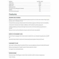 Ενεργειακό τζάκι αερόθερμο μαντεμένιο KRATKI FELIX/DECO 16KW / 140-160m2 -ΕΝΕΡΓΕΙΑΚΑ ΤΖΑΚΙΑ Εκπτώσεις kratki felix deco 16kw 140 160m2 1 3