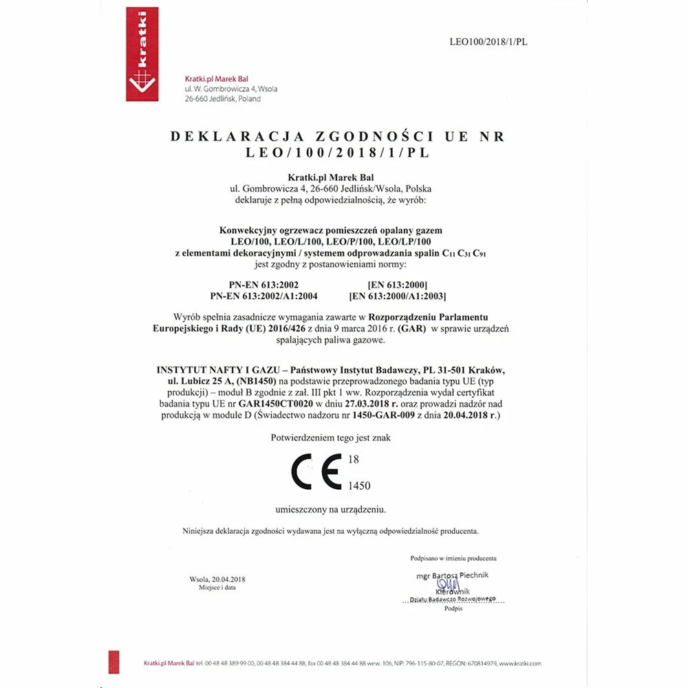 Ενεργειακό τζάκι φυσικού αερίου 3 όψεων KRATKI LEO/LP/100/G20 7 Ενεργειακό τζάκι φυσικού αερίου 3 όψεων KRATKI LEO/LP/100/G20 - Image 5