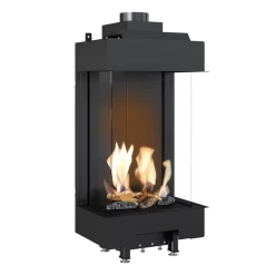 Ενεργειακό τζάκι φυσικού αερίου 3 όψεων KRATKI LEO/LP/45/68/G20