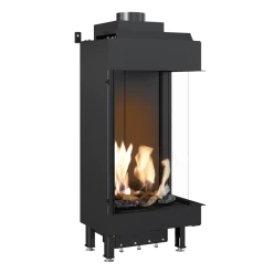 Ενεργειακό τζάκι υγραερίου δεξιά γωνία KRATKI LEO/P/45/68/G31/37MBAR