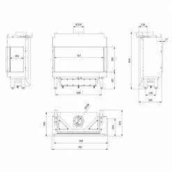Ενεργειακό τζάκι φυσικού αερίου δεξιά γωνία KRATKI LEO/P/70/G20 7,8KW (65M2) -ΕΝΕΡΓΕΙΑΚΑ ΤΖΑΚΙΑ Εκπτώσεις kratki leo p 70 g20 78kw 65m2 1
