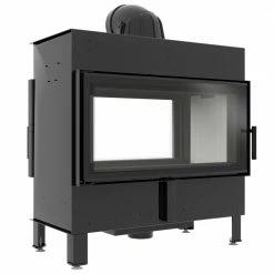 Ενεργειακό τζάκι αερόθερμο διαμπερές KRATKI LUCY/16/T 16KW 120-160M2