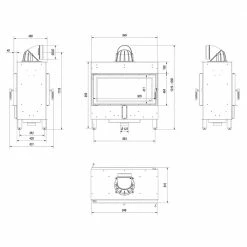 Ενεργειακό τζάκι αερόθερμο διαμπερές KRATKI LUCY/16/T 16KW 120-160M2 -ΕΝΕΡΓΕΙΑΚΑ ΤΖΑΚΙΑ Εκπτώσεις kratki lucy 16 t διαμπερεσ 16kw 120 160m2 ενεργειακο τζακι αεροθερμο με ανοιγομενεσ πορτεσ και επενδυση termotec 4
