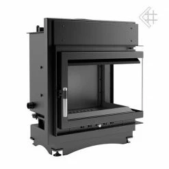 Ενεργειακό τζάκι καλοριφέρ δεξιά γωνία κλειστού δοχείου KRATKI MAJA/PW/BP/12/BS/W 12KW / 90-120m2