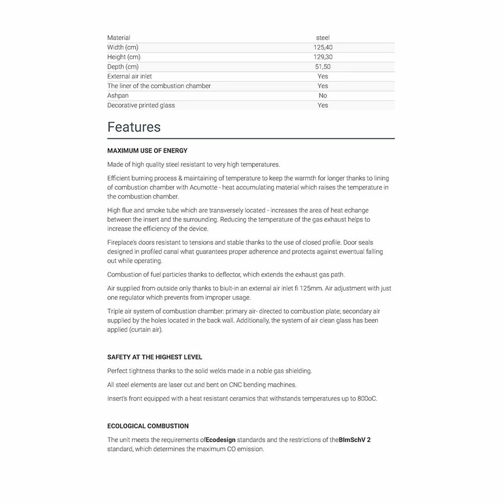 Ενεργειακό τζάκι αερόθερμο συρόμενη πόρτα KRATKI MB100/G 14KW (120-150M2) 6 Ενεργειακό τζάκι αερόθερμο συρόμενη πόρτα KRATKI MB100/G 14KW (120-150M2) - Image 4