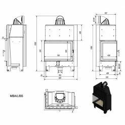 Ενεργειακό τζάκι αερόθερμο αριστερή γωνία KRATKI MBA/L/BS 17KW 160-200m2 -ΕΝΕΡΓΕΙΑΚΑ ΤΖΑΚΙΑ Εκπτώσεις kratki mba l bs 17kw 160 200m2 acumotte 3