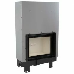 Ενεργειακό τζάκι καλοριφέρ με συρόμενη πόρτα κλειστού δοχείου KRATKI MBM/PW/10/G/W 10KW 90-140M2