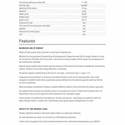 Ενεργειακό τζάκι καλοριφέρ με συρόμενη πόρτα κλειστού δοχείου KRATKI MBM/PW/10/G/W 10KW 90-140M2 -ΕΝΕΡΓΕΙΑΚΑ ΤΖΑΚΙΑ Εκπτώσεις kratki mbm pw 10 g w 10kw 90 140m2 acumotte 3