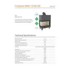 Ενεργειακό τζάκι αερόθερμο αριστερή γωνία KRATKI MBO/L/BS 15KW 140-180m2 -ΕΝΕΡΓΕΙΑΚΑ ΤΖΑΚΙΑ Εκπτώσεις kratki mbo l bs 15kw 140 180m2 termotec 1 2