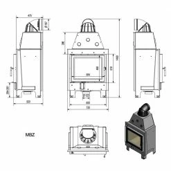 Ενεργειακό τζάκι αερόθερμο KRATKI MBZ/PF 13KW 120-150m2 -ΕΝΕΡΓΕΙΑΚΑ ΤΖΑΚΙΑ Εκπτώσεις kratki mbz 13kw 120 150m2 acumotte 1 3