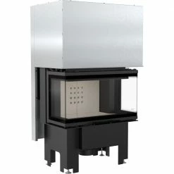 Ενεργειακό τζάκι συρόμενη πόρτα 3 όψεων KRATKI NBC/680/280 7KW (50-80M2)