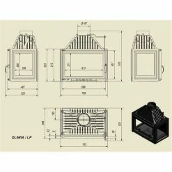Ενεργειακό τζάκι μαντεμένιο πανοραμικό KRATKI OLIWIA/LP 18KW / 150-180m2 -ΕΝΕΡΓΕΙΑΚΑ ΤΖΑΚΙΑ Εκπτώσεις kratki oliwia 18kw 150 180m2 3 3