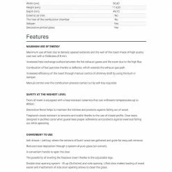 Ενεργειακό τζάκι μαντεμένιο με συρόμενη πόρτα ίσια KRATKI OLIWIA/G 18KW / 150-180m2 -ΕΝΕΡΓΕΙΑΚΑ ΤΖΑΚΙΑ Εκπτώσεις kratki oliwia 18kw 150 180m2 4 3