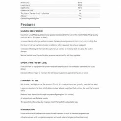 Ενεργειακό τζάκι αερόθερμο μαντεμένιο αριστερή γωνία KRATKI OLIWIA/L/BS 18KW / 150-180m2 -ΕΝΕΡΓΕΙΑΚΑ ΤΖΑΚΙΑ Εκπτώσεις kratki oliwia bs 18kw 150 180m2 1 5