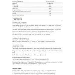 Ενεργειακό τζάκι μαντεμένιο με συρόμενη πόρτα αριστερή γωνία KRATKI OLIWIA/L/BS/G 18KW / 150-180m2 -ΕΝΕΡΓΕΙΑΚΑ ΤΖΑΚΙΑ Εκπτώσεις kratki oliwia bs guilottine 18kw 150 180m2 1 4