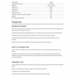 Ενεργειακό τζάκι μαντεμένιο αριστερή γωνία KRATKI OLIWIA/L/BS/DECO 18KW / 150-180m2 -ΕΝΕΡΓΕΙΑΚΑ ΤΖΑΚΙΑ Εκπτώσεις kratki oliwia l bs deco 18kw 150 180m2 1 3