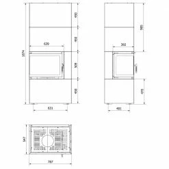 Ενεργειακό τζάκι μαντεμένιο αριστερή γωνία KRATKI SIMPLE/BOX/L/S/BLACK 8KW / 70-90m2 -ΕΝΕΡΓΕΙΑΚΑ ΤΖΑΚΙΑ Εκπτώσεις kratki simple box l s black αριστερη γωνια 8kw 70 90m2 ενεργειακο τζακι μαντεμενιο με μεταλλικο κελυφοσ 3