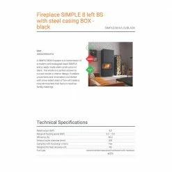 Ενεργειακό τζάκι μαντεμένιο αριστερή γωνία KRATKI SIMPLE/BOX/L/S/BLACK 8KW / 70-90m2 -ΕΝΕΡΓΕΙΑΚΑ ΤΖΑΚΙΑ Εκπτώσεις kratki simple box l s black αριστερη γωνια 8kw 70 90m2 ενεργειακο τζακι μαντεμενιο με μεταλλικο κελυφοσ 4