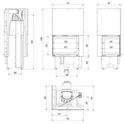 Ενεργειακό τζάκι αερόθερμο συρόμενη πόρτα αριστερή γωνία KRATKI VNL/610/430 9KW 90-115M2 -ΕΝΕΡΓΕΙΑΚΑ ΤΖΑΚΙΑ Εκπτώσεις kratki vnl 610 430 9kw 90 115m2 acumotte 2