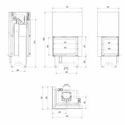 Ενεργειακό τζάκι αερόθερμο συρόμενη πόρτα αριστερή γωνία KRATKI VNL/700/480 12KW 105 -155M2 -ΕΝΕΡΓΕΙΑΚΑ ΤΖΑΚΙΑ Εκπτώσεις kratki vnl 700 480 12kw 105 155m2 acumotte 2