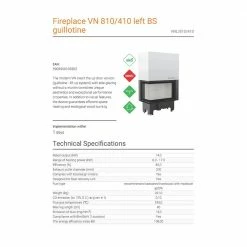 Ενεργειακό τζάκι αερόθερμο συρόμενη πόρτα αριστερή γωνία KRATKI VNL/810/410 14KW 125 -175M2 -ΕΝΕΡΓΕΙΑΚΑ ΤΖΑΚΙΑ Εκπτώσεις kratki vnl 810 410 14kw 125 175m2 acumotte 3