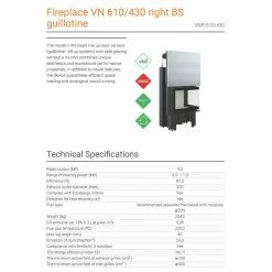 Ενεργειακό τζάκι αερόθερμο συρόμενη πόρτα δεξιά γωνία KRATKI VNP/610/430 9KW 90-115M2 -ΕΝΕΡΓΕΙΑΚΑ ΤΖΑΚΙΑ Εκπτώσεις kratki vnp 610 430 9kw 90 115m2 acumotte 3