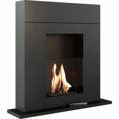 Εστία / Τζάκι βιοαιθανόλης KRATKI WHISKEY/CZARNY/TUV