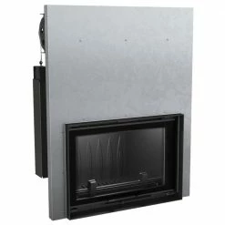 Ενεργειακό τζάκι αερόθερμο μαντεμένιο με συρόμενη πόρτα KRATKI WIKTOR/G 14KW / 100-120m2