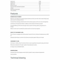 Ενεργειακό τζάκι αερόθερμο μαντεμένιο KRATKI WIKTOR/DECO 14KW / 100-120m2 -ΕΝΕΡΓΕΙΑΚΑ ΤΖΑΚΙΑ Εκπτώσεις kratki wiktor deco 14kw 100 120m2 1 3