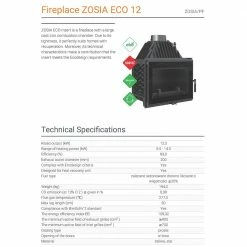 Ενεργειακό τζάκι αερόθερμο μαντεμένιο KRATKI ZOSIA/PF 12KW / 100-150m2 -ΕΝΕΡΓΕΙΑΚΑ ΤΖΑΚΙΑ Εκπτώσεις kratki zosia pf 12kw 100 150m2 1 2