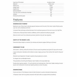 Ενεργειακό τζάκι μαντεμένιο με συρόμενη πόρτα δεξιά γωνία KRATKI ZUZIA/P/BS/G 16KW / 140-160m2 -ΕΝΕΡΓΕΙΑΚΑ ΤΖΑΚΙΑ Εκπτώσεις kratki zuzia bs 16kw 140 160m2 2 3