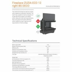 Ενεργειακό τζάκι αερόθερμο μαντεμένιο δεξιά γωνία KRATKI ZUZIA/ECO/P/BS/DECO 12KW / 120-160m2 -ΕΝΕΡΓΕΙΑΚΑ ΤΖΑΚΙΑ Εκπτώσεις kratki zuzia eco p bs deco 12kw 120 160m2 1 2