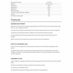 Ενεργειακό τζάκι μαντεμένιο αριστερή γωνία KRATKI ZUZIA/L/BS/DECO 16KW / 140-160m2 -ΕΝΕΡΓΕΙΑΚΑ ΤΖΑΚΙΑ Εκπτώσεις kratki zuzia l bs deco 16kw 140 160m2 1 3