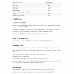 Ενεργειακό τζάκι μαντεμένιο με συρόμενη πόρτα αριστερή γωνία KRATKI ZUZIA/L/BS/G 16KW / 140-160m2 11 Ενεργειακό τζάκι μαντεμένιο με συρόμενη πόρτα αριστερή γωνία KRATKI ZUZIA/L/BS/G 16KW / 140-160m2 -ΕΝΕΡΓΕΙΑΚΑ ΤΖΑΚΙΑ Εκπτώσεις kratki zuzia l bs g 16kw 140 160m2 1 3