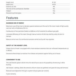 Ενεργειακό τζάκι αερόθερμο μαντεμένιο KRATKI ZUZIA/PF 16KW / 140-160m2 -ΕΝΕΡΓΕΙΑΚΑ ΤΖΑΚΙΑ Εκπτώσεις kratki zuzia pf 16kw 140 160m2 1 3