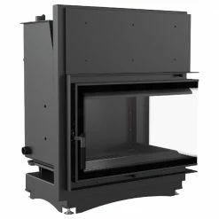 Ενεργειακό τζάκι καλοριφέρ δεξιά γωνία κλειστού δοχείου KRATKI ZUZIA/PW/BP/15/BS/W/DECO 12KW / 120-150m2