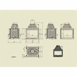 Ενεργειακό τζάκι αερόθερμο μαντεμένιο διαμπερές με επίπεδες ανοιγόμενες πόρτες KRATKI ZUZIA/T 16KW / 140-160m2 -ΕΝΕΡΓΕΙΑΚΑ ΤΖΑΚΙΑ Εκπτώσεις kratki zuzia tunnel 16kw 140 160m2 1 2