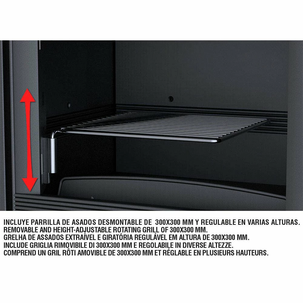 Ενεργειακή Σόμπα Ξύλου BRONPI VERSALLES-C 12 KW 5 Ενεργειακή Σόμπα Ξύλου BRONPI VERSALLES-C 12 KW - Image 3