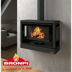 Ενεργειακή σόμπα ξύλου BRONPI VERSALLES C VISION 12 KW