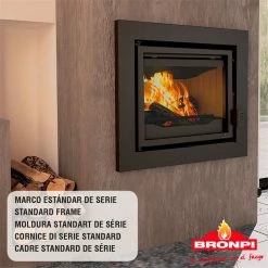 Ενεργειακό Τζάκι BRONPI FLORIDA 14 KW