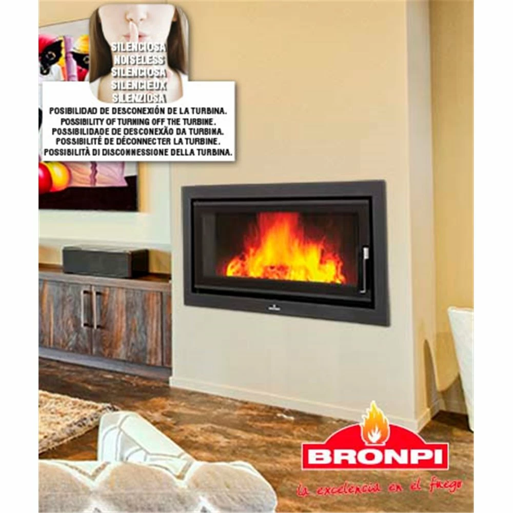 Ενεργειακό Τζάκι BRONPI LONDRES-T-VISION 21 KW 3 Ενεργειακό Τζάκι BRONPI LONDRES-T-VISION 21 KW