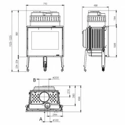Εξώφυλλο -ΕΝΕΡΓΕΙΑΚΑ ΤΖΑΚΙΑ Εκπτώσεις ενεργειακό τζάκι αερόθερμο la nordica focolare 70 piano evo crystal 90kw 1