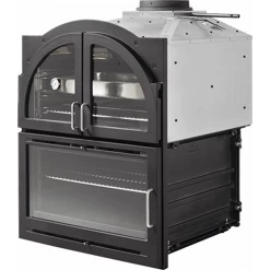 Ενεργειακό τζάκι με φούρνο HERGOM ARANDA 12,5 Kw